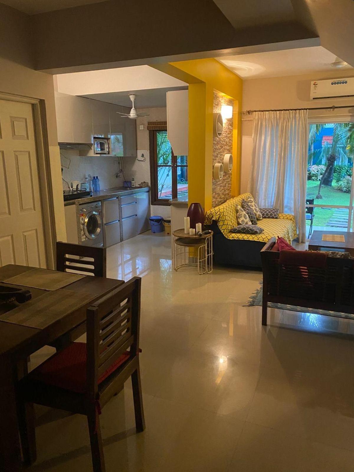 Riverside Villa At Siolim Buitenkant foto